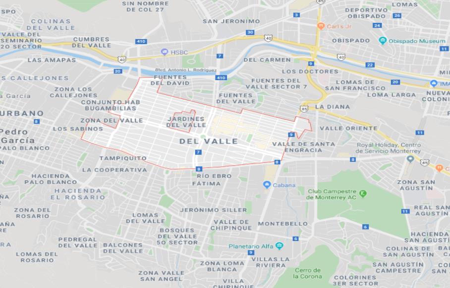 del valle san pedro garza garcía DescubreMexico.com bienes raíces venta casas residencias terrenos