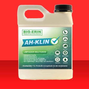 Limpiador multiusos biodegradable concentrado AH-KLIN DescubreMexico.com