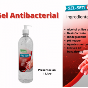 gel antibacterial litro